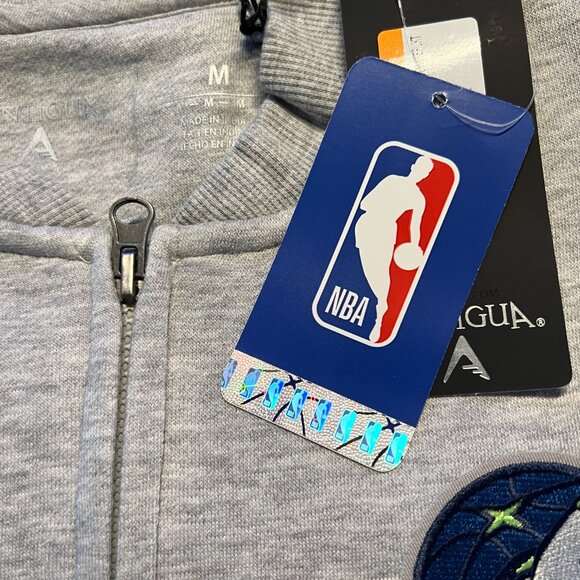 Minnesota Timberwolves Antigua Victory Full-Zip Jacket NWT Sz M - Picture 2 of 2